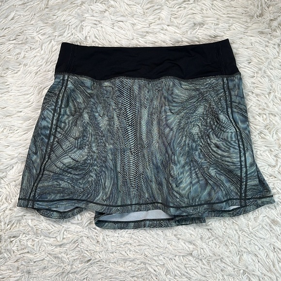 Lululemon Pace Rival Skirt (Tall) *No Panels 15" Dimensional Icing Blue Multi / - Picture 1 of 8